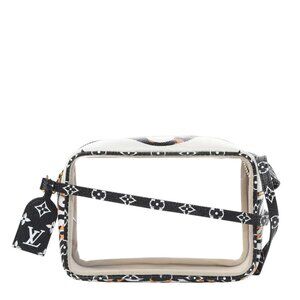 Louis Vuitton Monogram Giant Jungle Beach Pouch Ivory